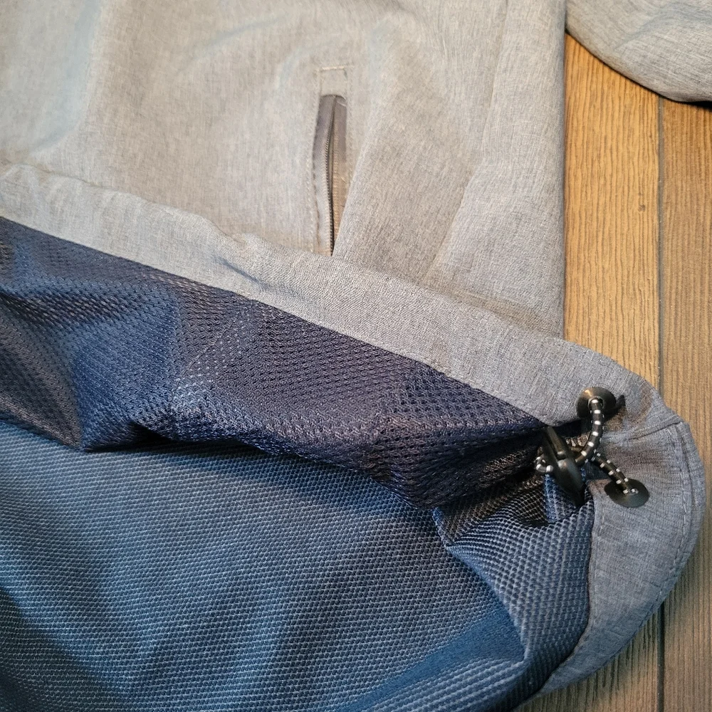 Swiss Tech Performance Gear Men's Softshell‎ Full Zip Jacket w/ Hood Size Large